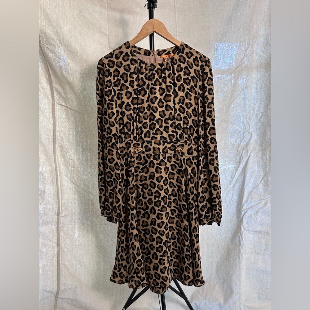 TORY BURCH Leopard executive Dress SIZE 10